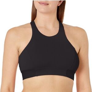 NWT Sporty Crop High-Neck Swim Top